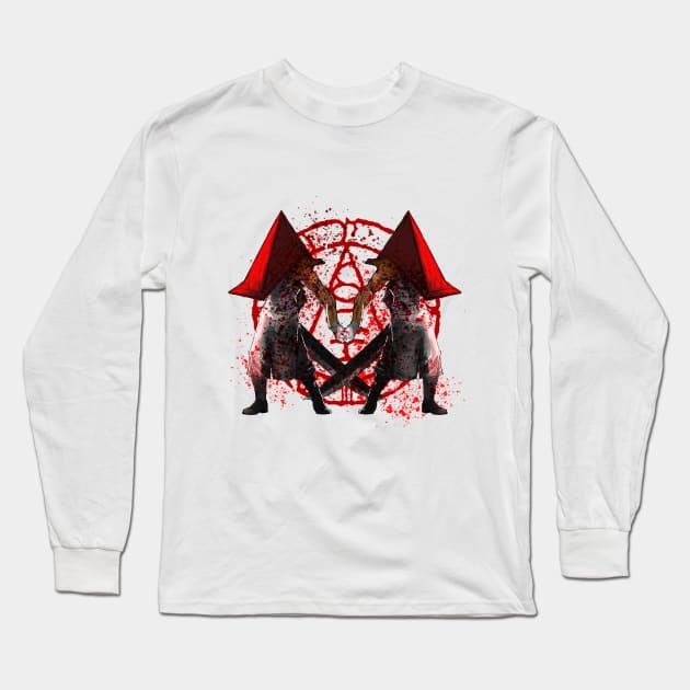 Twin Heads Long Sleeve T-Shirt by ArchiriUsagi